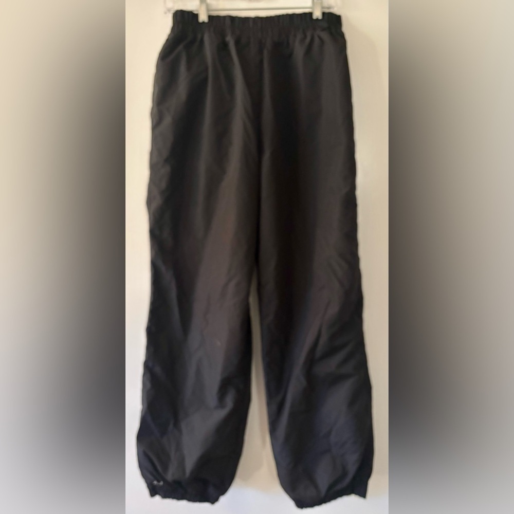 Vintage 1994 Columbia 💯 Nylon Ski Pants in Black Women’s Sz Large 🎿 - Picture 1 of 8